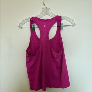 lululemon athletica Fuchsia Racerback Tank Top